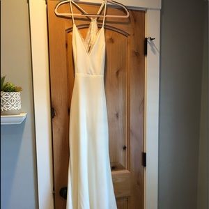 White formal/prom/wedding dress